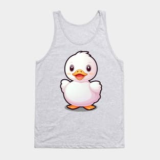 Cartoon Cute Kawaii Adorable Duck Tank Top